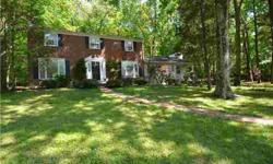 In a pastoral country setting sits a stately 2 story brick colonial on nearly 8 acres. Tile foyer gives way to formal living and dining room with pass thru to kitchen,large wrap around counter with bar sink & wine cooler area to serve the family room; and