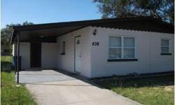 Charming home, well maintained. New AC as of February. last year. Fenced back yard with a shed. Enclosed back porch, washer and dryer area off carport. Great starter home.Sarah Franklin is showing 439 Mat-Lo Avenue in SEBRING, FL which has 2 bedrooms and