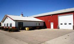 Located on the west side of Canton. Over 2 acres of land and building with executive style office and completely finished warehouse/shop space. The shop area is heated and fully air conditioned. There are power drops for equipment and air lines run