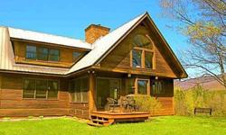 Superior 3-level timberframe home on 30 acres of meadow and woods between Smuggs and Jay ski areas. Sunlight bathes the house by day; at night the Rumford fireplace and Hearthstone woodstove in the floor-to-ceiling central brick chimney keep you cozy.