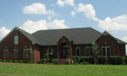 Beautiful Custom Built 3 Bedroom 2 1/2 Bath Ranch Built in 2008 w/Over 3300 Sq. Ft. of Living Space * Barrel Ceiling in Front Entry & Formal Dining Room * 2 Sided Fireplace in Great Room & Formal Dining Room * Gourmet Kitchen w/Large Island, Granite