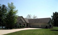 Large Custom built Ranch home with 4800 square ft.total living area that has both lake and golf course frontage. Gourmet kitchen, office and workout room are just a few of the special ammenities. Call Realtor Bob Manzagol for more information at
231 349