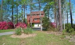 Neuse River Waterfront Home with HUGE Sandy Beach! True Great Room on Top Floor with Living, Kitchen, Dining, Fireplace, Screened Porch & Balconies! Awesome Views. Paved Drive. Lush Landscaping. Superb Outdoor Spaces. 10 minutes to Havelock, 25 to