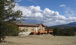 One of the more beautiful settings in the Black Mountain Ranch area. M&B location surrounded by NF and BLM. Unique getaway or full-time residence. Main level has 3 bedrooms and 2 full baths. Kitchen/greatroom combo. Fantastic views from all windows.