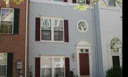 Two-car, rear garage townhouse at fantastic price! Front door opens to quiet courtyard. HW floors on 3 levels! Sunny kitchen w/ 42" cabinets, granite counters, breakfast bar, open to breakfast room. Large Liv/Din combination. Master bedrm with 2 closets,