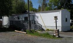 Nice newer manufactured home with 3 beds. Extra insulation and central air conditioned. All appliances included in the sale of the home. Private location at the end of the road. Seller may consider seller financing.Mia Suchoski has this 3 bedrooms / 1