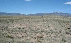 On the foothills of the San Juan Mountains. Large lot with fantastic views over the entire San Luis Valley. Boarders public land. Miles of horse and 4 wheeler trails within minutes.
Listing originally posted at http