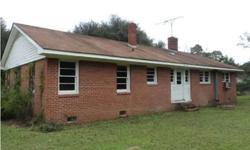 Great Handy Man Special! +/-1744sqft 1 Story Brick on 2 acres in rural Colleton County. 3 bedrooms 1 full bath. Eat in kitchen, family room with fireplace. Home needs some updating but has potential. Please verify