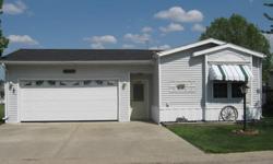 1996 16x80 manufactured home in Knollwood Estates Freeport, Il. 3 bedroom, 2 bath, covered 10x20 deck, 2 stall heated garage, fire pit in back yard, all appliances stay, curtains, vynal flooring through out, 10x13 shed. A very clean home. Asking $39,500.