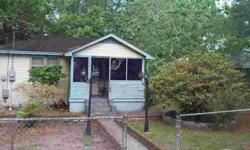 May be just what the market ordered! An opportunity for a 4 bedroom home, under $40k, in North Charleston! This home has wood siding and the HVAC unit was replaced a few years ago. Home could use some work, so is priced accordingly. This listing is a