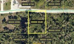 Growing area in Bokeelia. Nice half acre lot to build your Dream Home!Listing originally posted at http
