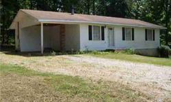 Country Setting! 3 bedroom, 1 bath homes needs a little TLC. Approximately 1032 heated square feet. Priced below tax appraisal.Listing originally posted at http