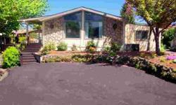 This prestigious custom lakeside double wide is ready for you!
Nancy and Tim Schmidt has this 2 bedrooms / 2 bathroom property available at 195 Waverly Drive in Grants Pass, OR for $39900.00.
Listing originally posted at http