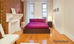 This sunny studio apartment is located on East 44th Street between 2nd and 3rd avenue. A second floor walk-up, the 580 sq ft. apartment includes everything you need for a comfortable life in the big city, with the added bonus of style and elegance at