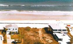 Amazing Investment Opportunity 100X150 Oceanfront Vacant Land - Plans, Permits, & Blue Prints Available for Proposed Beach House Condominium, 6 Units Total with Deeded 2 car Garage Per Unit, Penthouse taking up top two floors.Listing originally posted at