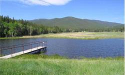 Crystal Mountain Ranch is 931 acres of pristine mountain property. The natural landscapes, tranquility and nearly a mile of North Fork of Fish Creek feeding a 3-care pond are what attract you to this truly special Ranch. Aspens, Pines, 3 on-site springs