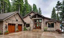 Family & friends will feel so welcomed in this 4,800 sq ft home and 1,200 sq ft guesthouse on the shores of Lake Almanor. This exquisite home offers a total of 5 bedrooms, 6 full bathrooms, 2 half bathrooms, and a total of 5 garages (2-car attached). This
