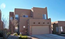 Peaceful and Private GATED COMMUNITY! Excellent North Albuquerque Acres Location! Energy Efficient - AWARD Winning Hm! Mtn/City VIEWS! CUSTOM Throughout! CHEF's KITCHEN - Stainless appliances, Granite Prep Area! Breakfast Bar OPEN to Stunning GREAT Room
