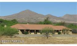 Come home to nature & relaxation! Just 25 minutes from I-10/Benson. 1 hour from Tucson. Airport nearby. Truly an equestrian paradise w/446 deeded acres & a state lease of 60 acres. Ride all day! 6 stall MD RCA barn w/attached runs, tackroom, wash rack,
