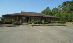 GREAT BUILDING & LOCATION FOR A MEDICAL OFFICE OR ANY OTHER TYPE OF OFFICE--ON 1 ACRE OF LAND. 4 OFFICES OR EXAM ROOMS, A KITCHEN, AN OFFICE WITH A FULL BATH, RECEPTIONIST OFFICE & 3 HALF BATHS. Listing agent and office