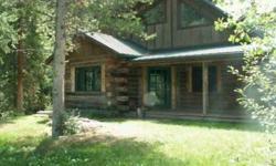 If you love the outdoors why not live in the heart of them? Enjoy this three-bedroom log home situated right on the river and steps away from miles and miles of National Forest. This comfortable 2,122 square foot home sits on .46 of an acre. Also included