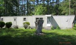 Older mobile home on 1 acre lot with functioning well and septic.
Listing originally posted at http
