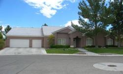 www.AmazingVegasHomes.com - You won't believe your eyes when you step into this one-story "MANSION", this is an "ENTERTAINERS DELIGHT", 5 beds, 2.75 baths, gourmet kitchen, tile & granite everywhere, 2 fireplaces, ceiling fans throughout, surround sound