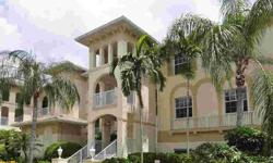Great buying opportunity at low price in Breakwater! 2nd floor unit with cathedral ceilings, glass enclosed lanai with hurricane shutters. This unit is bright, light & airy with custom window treatments throughout! Master suite has two walk-in closets and