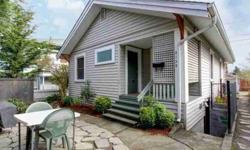 Convenient, comfortable, cozy and charming home just a few blocks from heart of Queen Anne. Remodeled in 2007. Upgrades include plumbing, electrical and double-pane windows with natural wood blinds. Stainless steel appliances, granite counters. Upper