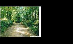 Two beautiful wooded estate lots for sale. Approx. 5 acres each with a shared private lane to homesites 900' off a county road. Tranquil creek at rear of property and abundant wildlife to enjoy. City water, sewer, nat. gas and cable. Each lot can