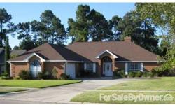 Please email me at (click to respond)
Beautiful all brick home built in 1991 by Koehnemann. Large master bath with garden whirlpool tub, seperate walk-in shower, 2 vanities. Master bedroom has 2 walk-in closets. Split floor plan with other 3 bedrooms and