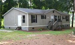 Foreclosure property great for first-time homeowner or invester. 3 bedroom, 2 bath manufacured home in good condition with spacious rooms and private level lot. Within walking distance to local schools. Convenient to I-40, Hickory, and Statesville.