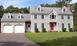 Beautiful secluded Colonial with private backyard, hardwood flooring, open floor plan, eat-in kitchen with island, master suite including fireplace, walk-in closet, full bath with whirlpool. A Must See!!Listing originally posted at http