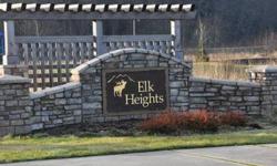 Now Selling in Majestic Elk Heights! This large lot community is one of a kind, quietly tucked away in Buckley. Your custom home awaits your designer touches! Award winning Architect. Thick granite counters w/Travertine/Slate & Mosiac backsplash,