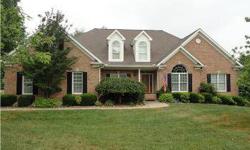 Rare Find!! Spectacular All-Brick custom built by Steve Griffey on 3.8 acres/Lge Kitchen w/granite & stainless appliances/All the bells & whistles! 2-gas log FP's/2-car gar on main & 1 in bsmt/20x40 inground pool w/black fencing/updated lights &