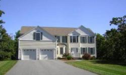 Welcome Home to Windham...Four Bedroom Colonial with two car attached garage..formal dining room..kitchen with stainless steel appliances..step down family room with gas fireplace and cathedral ceiling..sliders leading to deck and large, flat backyard