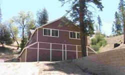 4.52 Acres / horse property/ w/ R-3 zoning located within approx. 1 mile from Lake Arrowhead. Existing structure has over 3024 sq.ft with lower level shop, and upper level living structure. Owner has obtained final sign off ( 07/2012). 2 bedroom , 1 bath