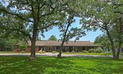 Urban Cowboy - six acre country estate in parklike setting. Tranquil setting with city living conveniences. Large ranch style home with multiple spacious living areas, open floor plan and 2 master suites. Six stall barn with tack room and grooming area. 5