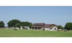 Gorgeous Austin stone home on 22 acres. Pipe fencing, stalls, lighted arena, barn apt, ponds, sand loam, Hwy 110 frontage for commercial potential, in ground pool and ag exempt. More info and pix at maverickhorses dot.... Motivated seller and NEW reduced