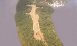 Accessible by air, by land or by water! A beautiful lakefront peninsula with a private airstrip down the center. There is both electricity and phone to the development. Fly-in and taxi your private plane right to your permanent or vacation home, walk down