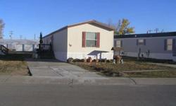 Well maintained single wide mobile home located in the Eastview Park. Call Rod 307-680-1322 to view this home.Listing originally posted at http