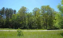 4.82 acre parcel w/nice mix of woods & meadow. Potential building sites in either sun or shade.