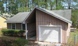 -This three bedroom two bath home is located conveniently to Ft. Bragg, schools, and shopping. It has a greatroom with cathedral ceiling and fireplace. The backyard is fenced with a deck. The main bedroom is nicely sized. There is a single-car garage.