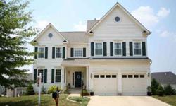 Largest model in subdivision. Chesapeake model built by US Homes. Over 4000 sq.ft. on the upper 2 lvls. 5 oversized BR's, 3 Full baths and the laundry are located on the 2nd flr. HW flr's entire main lvl, 3 bay windows, rear sunroom, library, breakfast