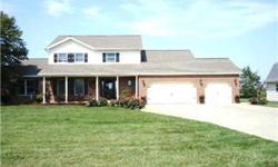 Great home for a large family! 6 BIG bedrooms, 3 full baths and 1 half, on 2 acres. Master bedroom is on main floor w/master bath and whirlpool. Large closets in every room. All flooring, paint, and fixtures are newer. Newer kitchen cabinets are 'top of