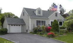 NESTLED INTO A LOVELY NEIGHBORHOOD, THIS CHARMING CAPE COD HOME HAS BEEN LOVINGLY MAINTAINED AND IS READY FOR ITS NEXT OWNERS TO PACK THEIR BAGS AND MOVE RIGHT IN! THE FIRST FLOOR OFFERS A LIVING ROOM, DINING ROOM, NEWER KITCHEN (2006), FAMILY ROOM WITH
