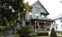 Timeless Elegance...1895 Victorian Jewel in the heart of downtown Woodstock!Steps to the square, schools, train, park, shopping & more.Beautiful hardwood floors throughout, leaded & stained glass, high ceilings, detailed moldings, original pocket &