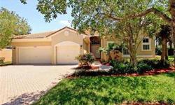 IMMACULATE 4 BEDROOM, 4 BATH HOME W/ A SEPARATE DEN LOCATED ON A CORNER LOT IN ONE OF CORAL SPRINGS MOST SOUGHT AFTER GATED COMMUNITIES! FEATURES ARE A NEUTRAL DECOR, FORMAL LIVING & DINING ROOMS, FAMILY ROOM, BREAKFAST AREA, BUILT-INS, RECESSED LIGHTS,