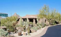 Custom Homesite Lot 40 located within the guard gated community of Glenn Moor at Troon Village is a 1.66 acre elevated lot with unobstructed views to the city, valley views and sunsets in addition to magnificent landmark mountains of Pinnacle Peak, Troon