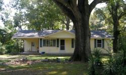 3 bed, 1 bath--1003 sq. ft.--includes 1.69 acres. Good neighborhood. 1 mile north of Clara School, 6 miles south of Waynesboro on Hwy. 63. Lg. oak trees, peach, fig, pecan & blueberry bushes. nice storage shed, 1 car carport, nice front porch, good size
